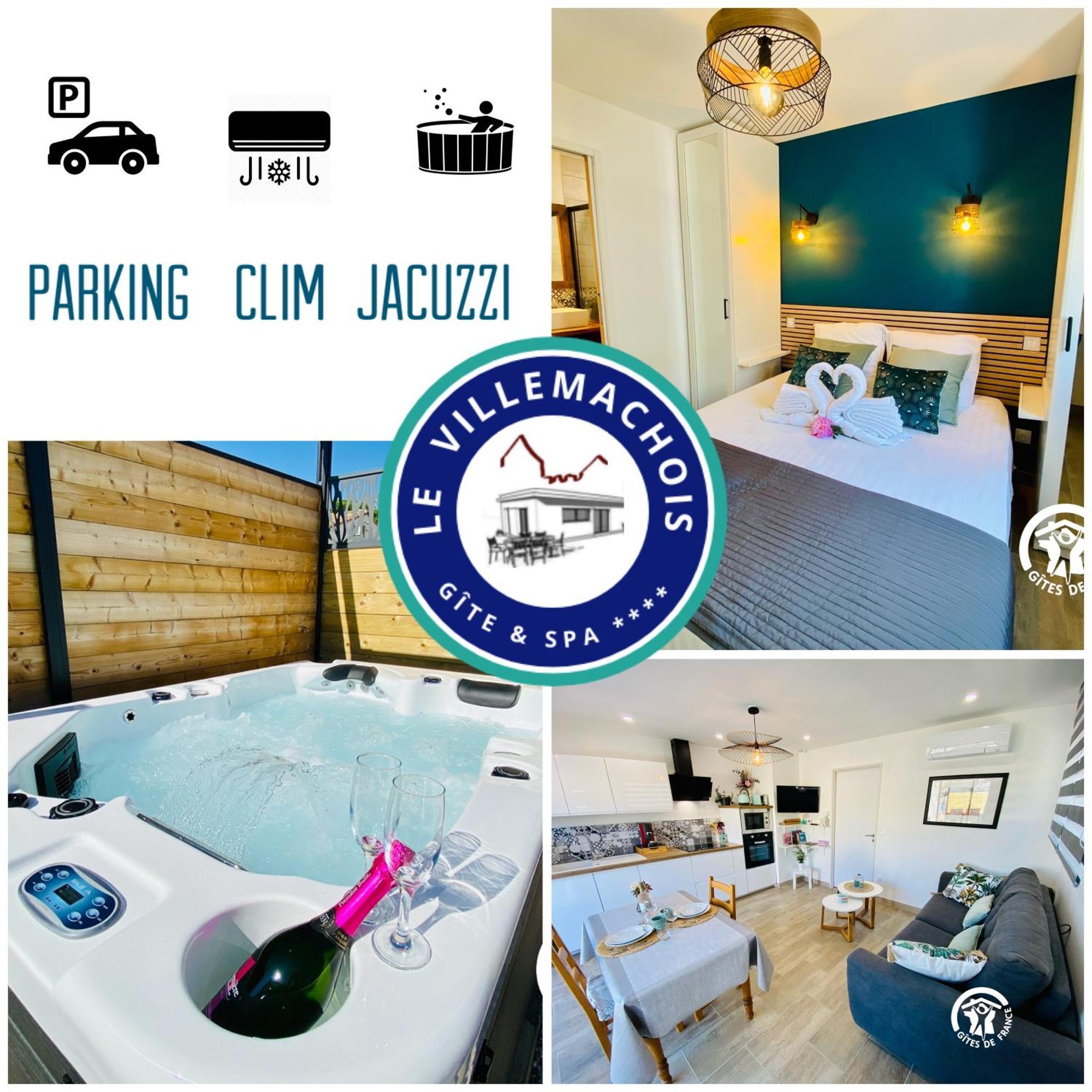Gite & Spa Le Villemachois - 4 Etoiles - Jacuzzi Couvert - Calme Et Independant - Clim - Parking - 5 Min Carcassonne Villemoustaussou Exteriér fotografie