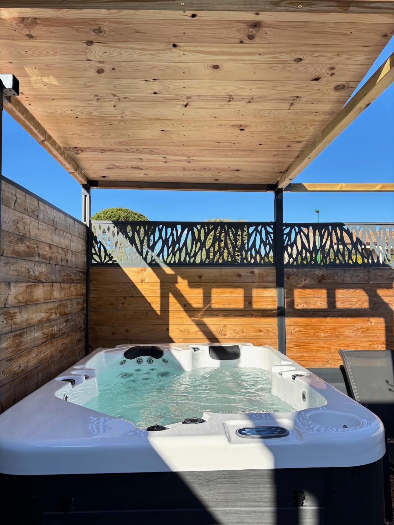 Gite & Spa Le Villemachois - 4 Etoiles - Jacuzzi Couvert - Calme Et Independant - Clim - Parking - 5 Min Carcassonne Villemoustaussou Exteriér fotografie